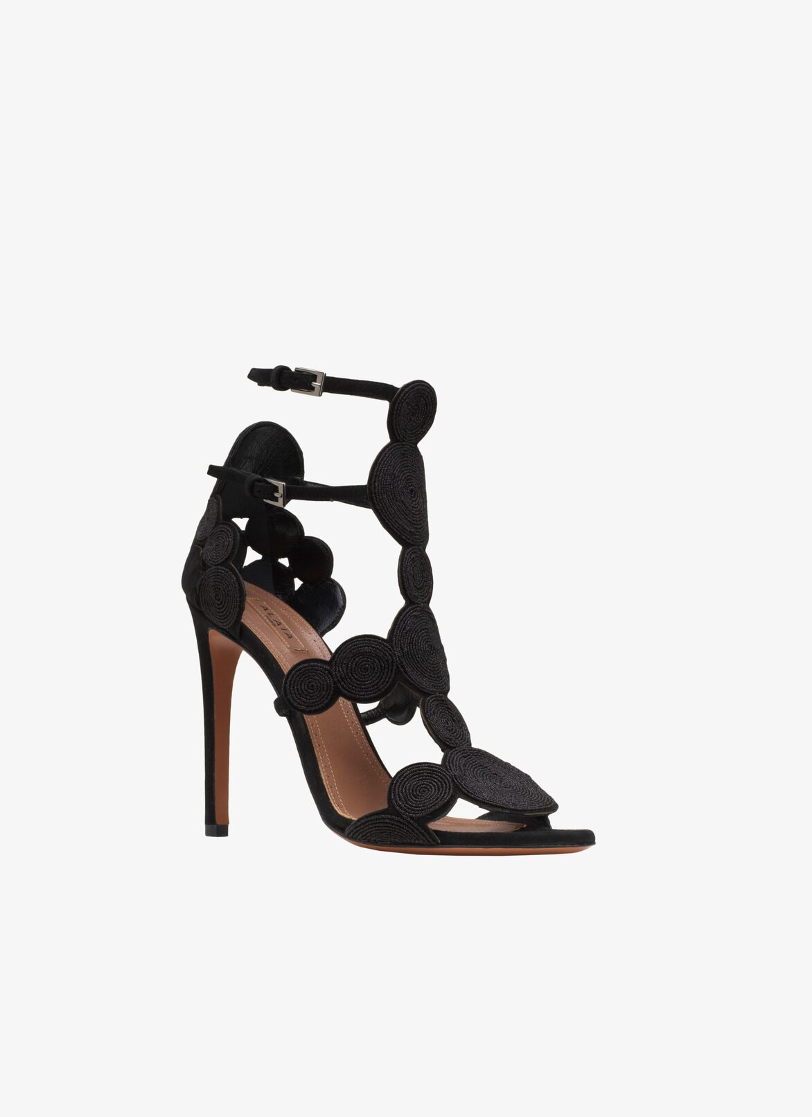 Stiletto Sandal ALAÏA BLACK/SHINY BLACK STILETTO SANDAL
